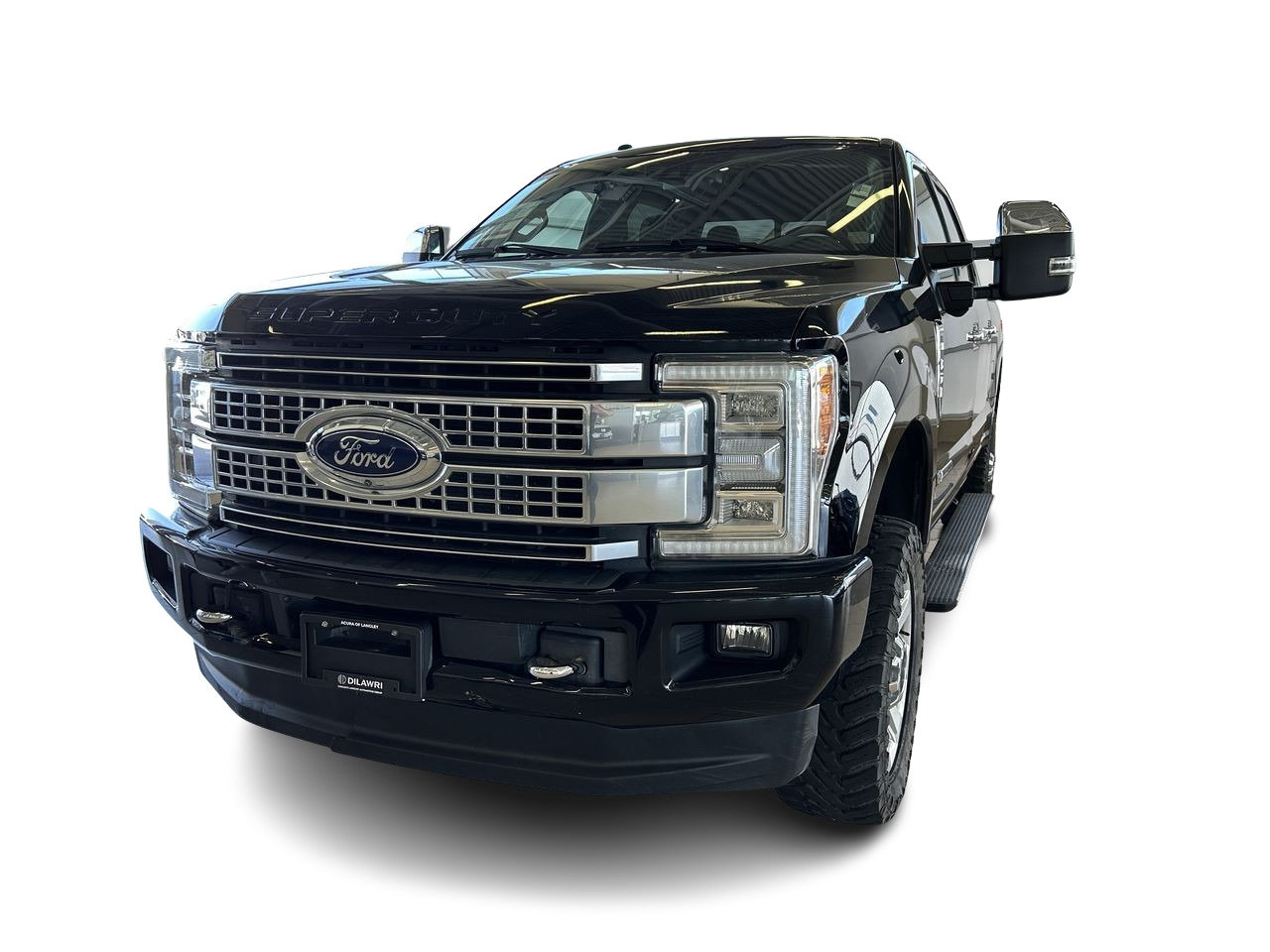 Used 2017 Shadow Black Ford 4x4 - Crew Cab SRW Platinum - 160 WB image 4