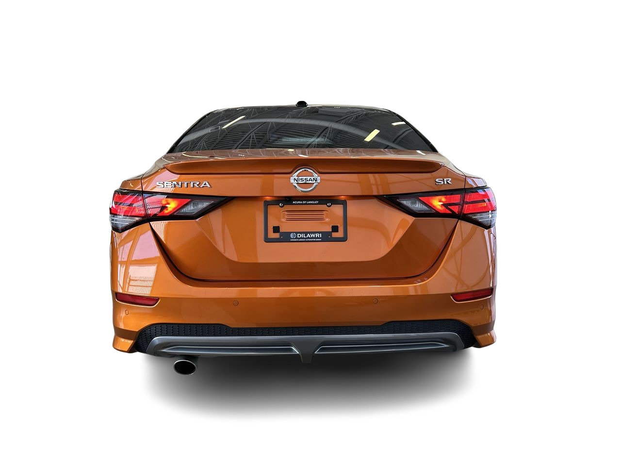 Used 2022 2 tone Super Black/Monarch Orange Met Nissan SR CVT image 11