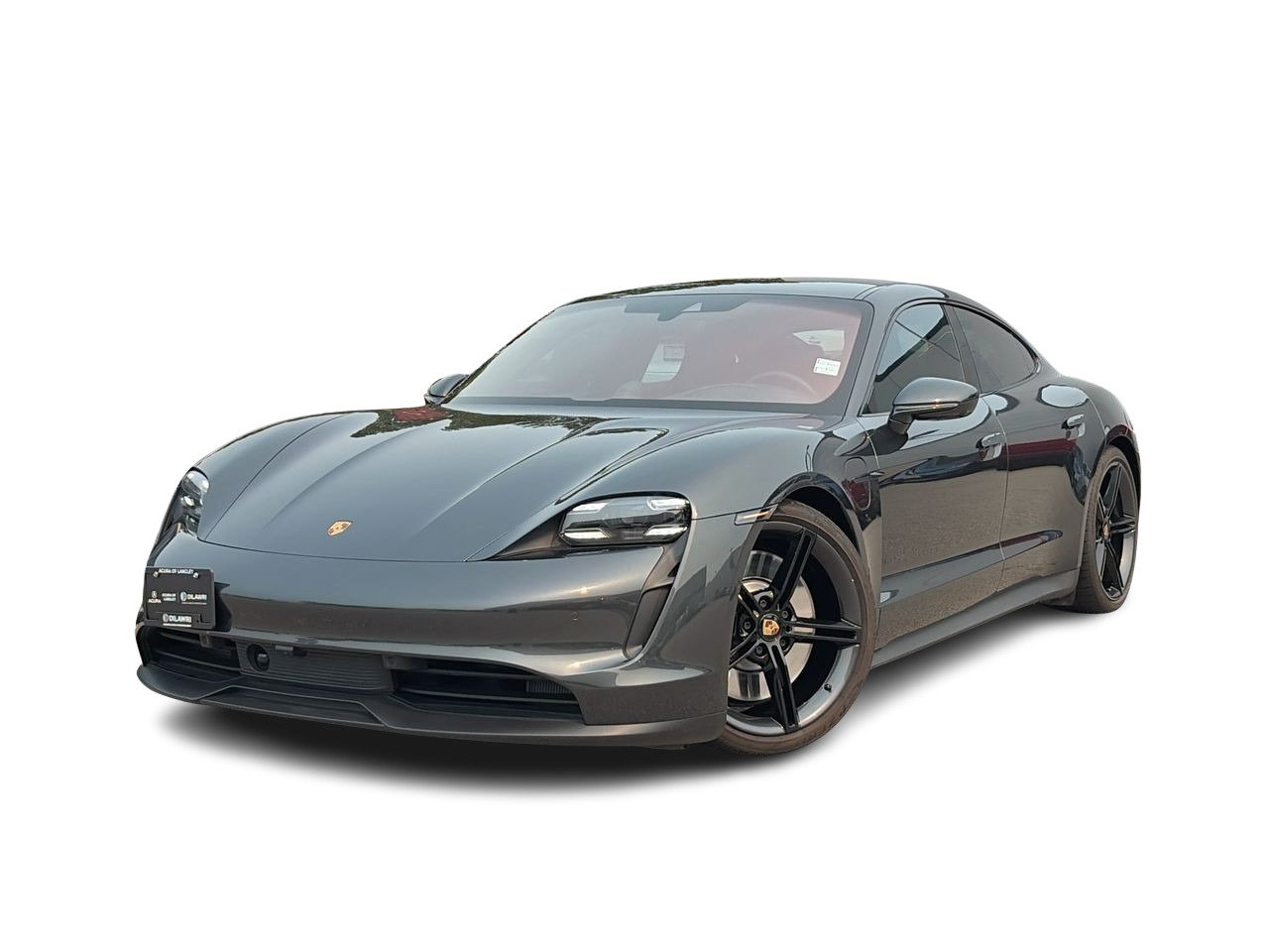 Gray (Volcano Grey Metallic) 2022 Porsche Taycan Sedan All-Wheel Drive Automatic