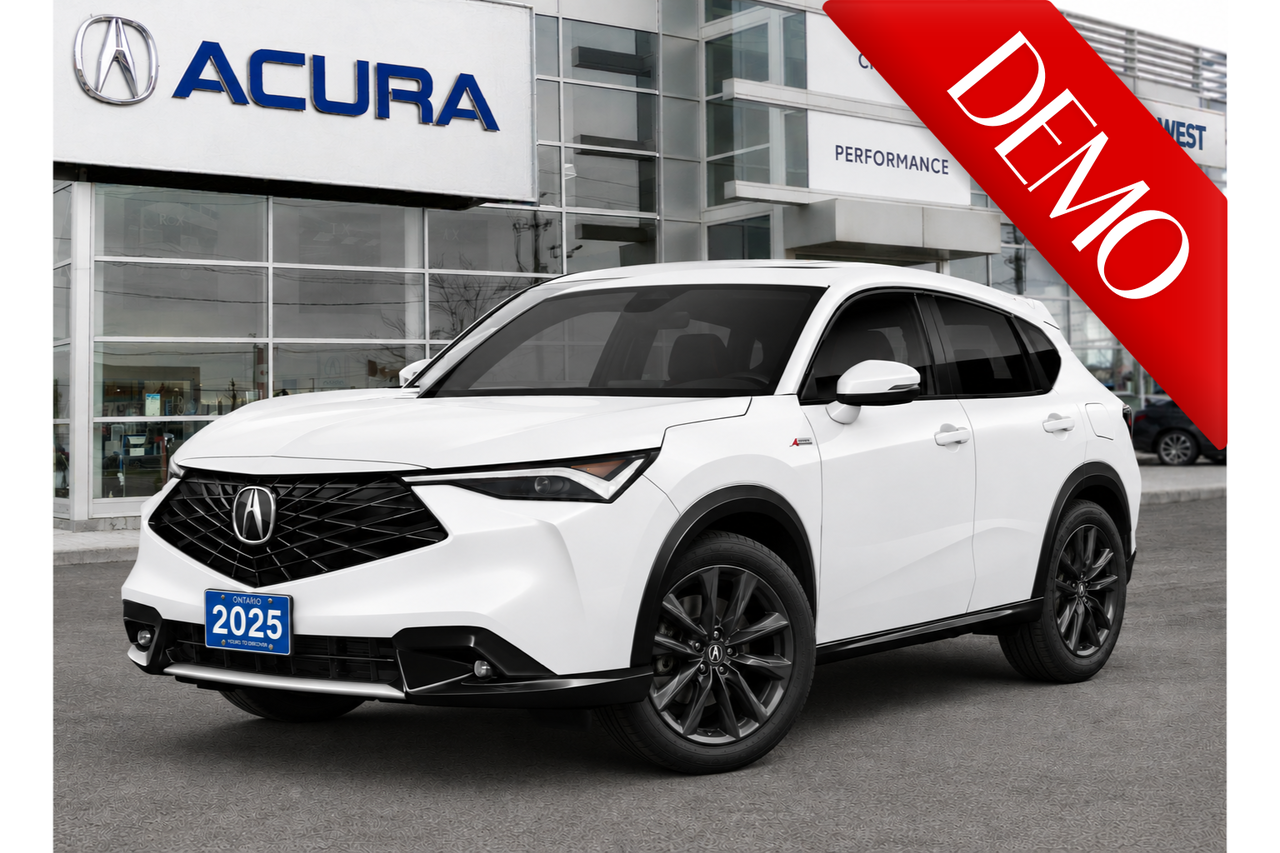 Gray (PLATINUM WHITE PEARL(NH-883P)-RED PREMIUM PAINT_IN) 2025 Acura ADX SUV / Crossover All-Wheel Drive Automatic