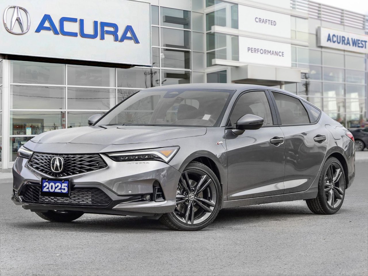Liquid Carbon Metallic 2025 Acura Integra Sedan Automatic