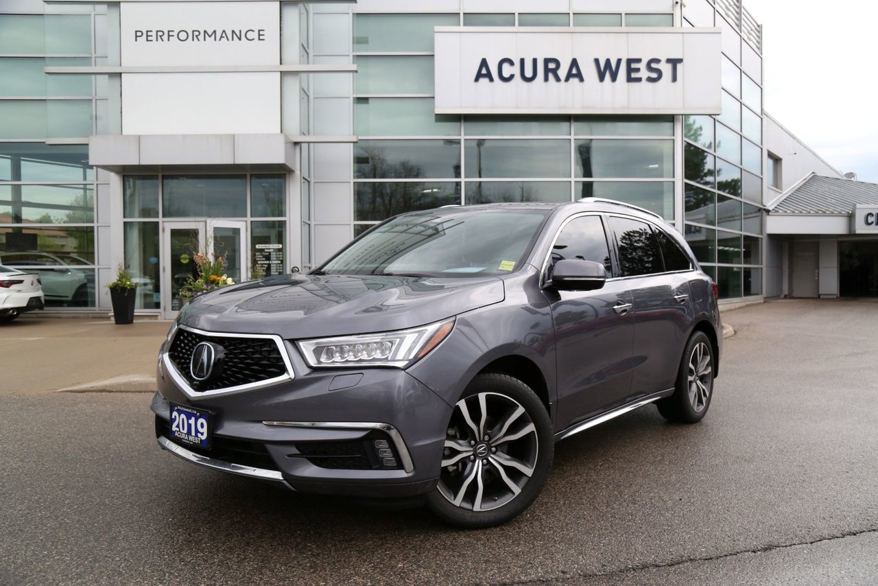2019 Acura MDX SH-AWD with Elite 6-Passenger Package