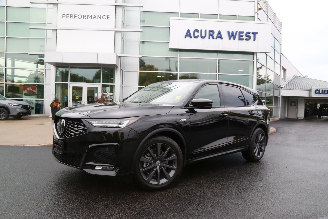 CRYSTAL BLACK PEARL(NH-731P)-EBONY 2026 Acura MDX SUV / Crossover All-Wheel Drive Automatic