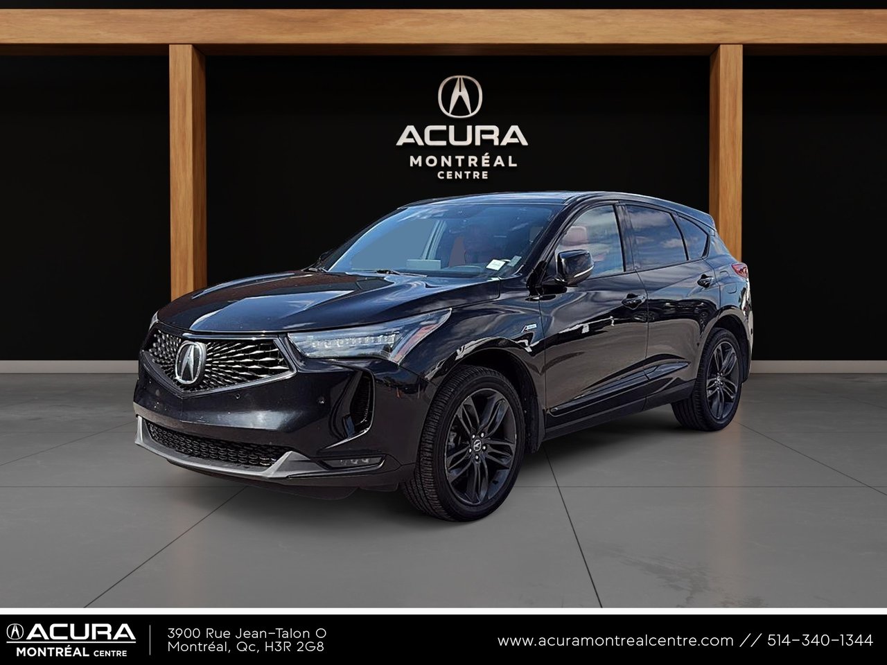 Black 2023 Acura RDX SUV / Crossover All-Wheel Drive Automatic