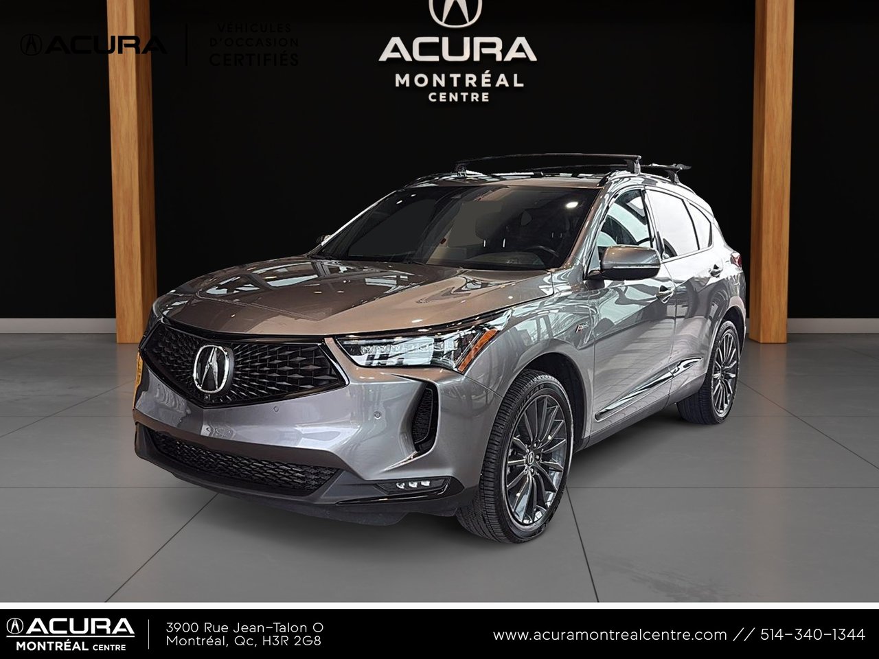 CARBONE LIQUIDE MÉTALLISÉ(NH-885M)-ÉBÈNE PEINTURE 2024 Acura RDX SUV / Crossover Automatic