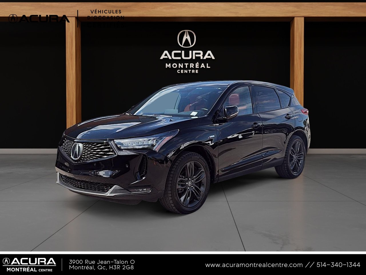 Black 2024 Acura RDX SUV / Crossover All-Wheel Drive Automatic