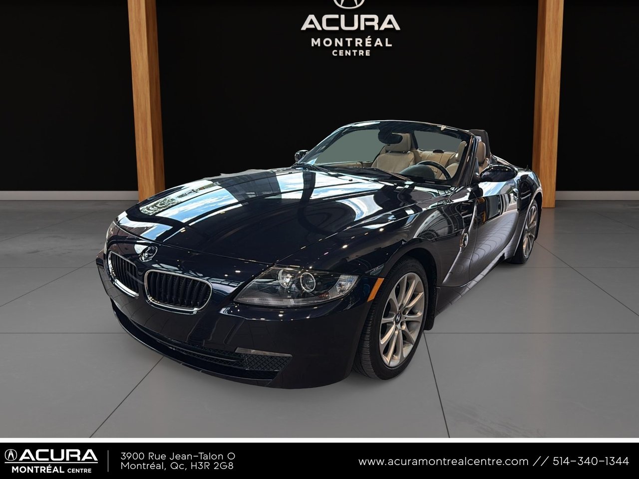 White 2008 BMW Z4 Convertible Rear-Wheel Drive