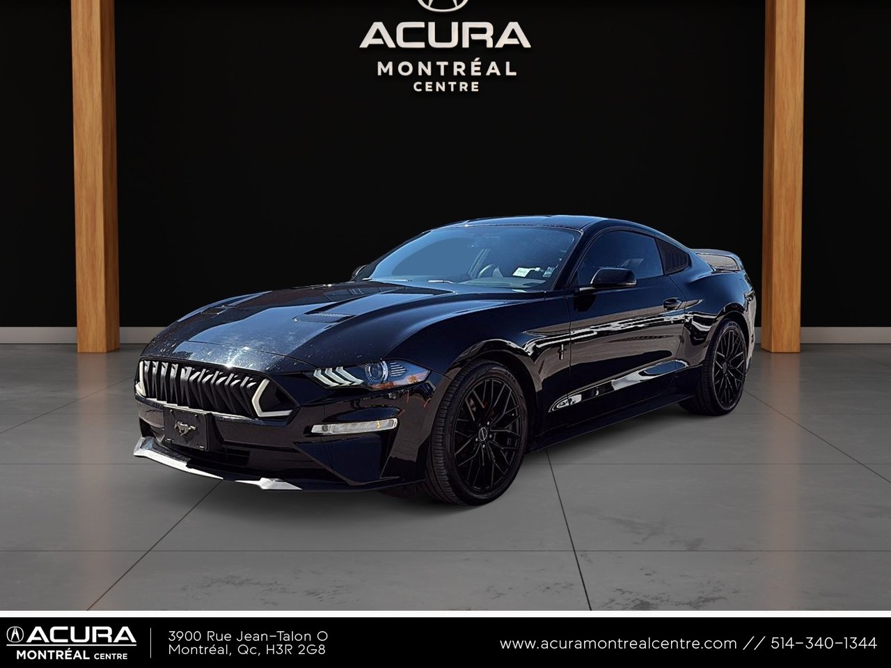 Black 2019 Ford Mustang Coupe Rear-Wheel Drive