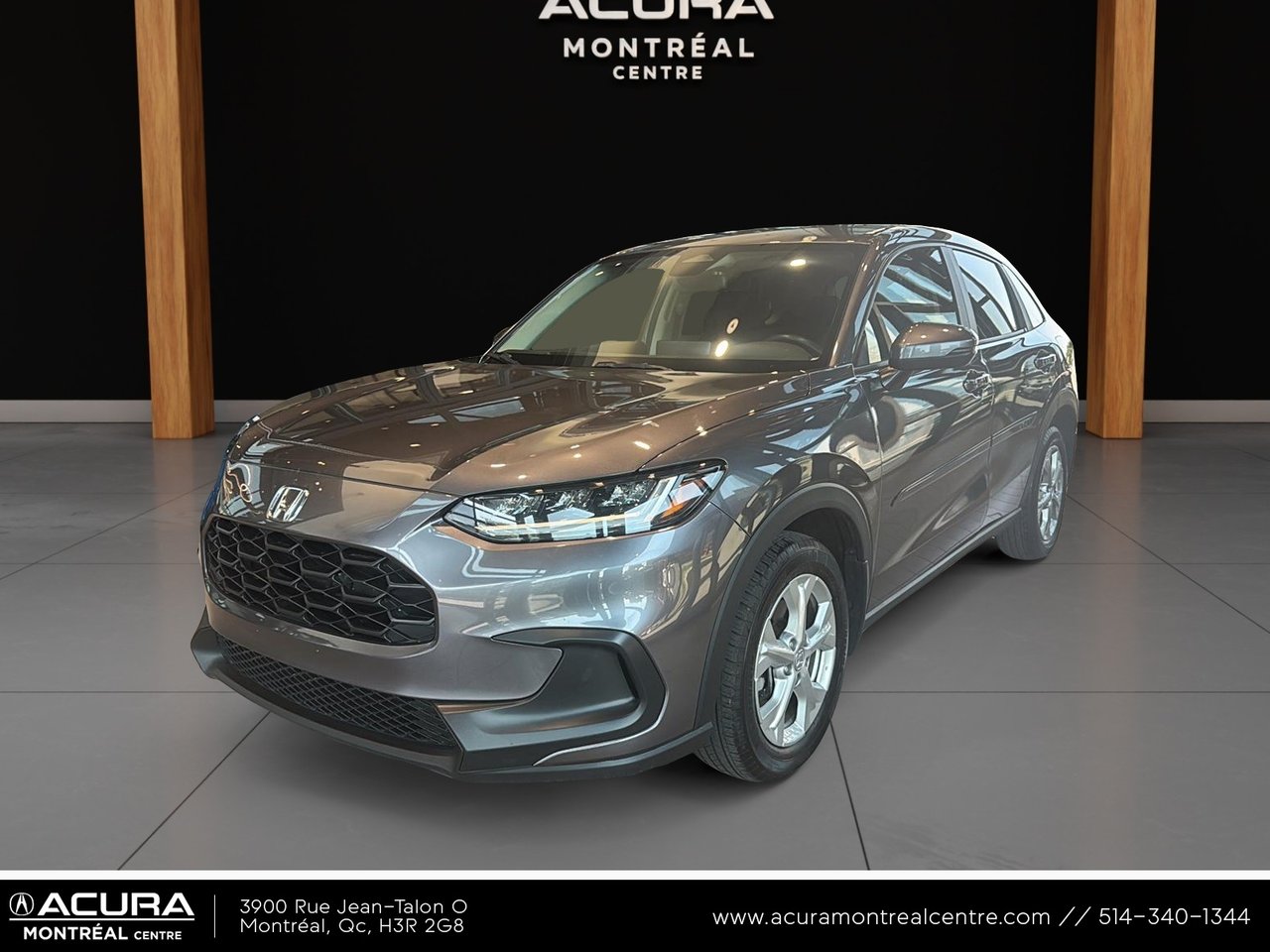 Gray 2023 Honda HR-V SUV / Crossover All-Wheel Drive