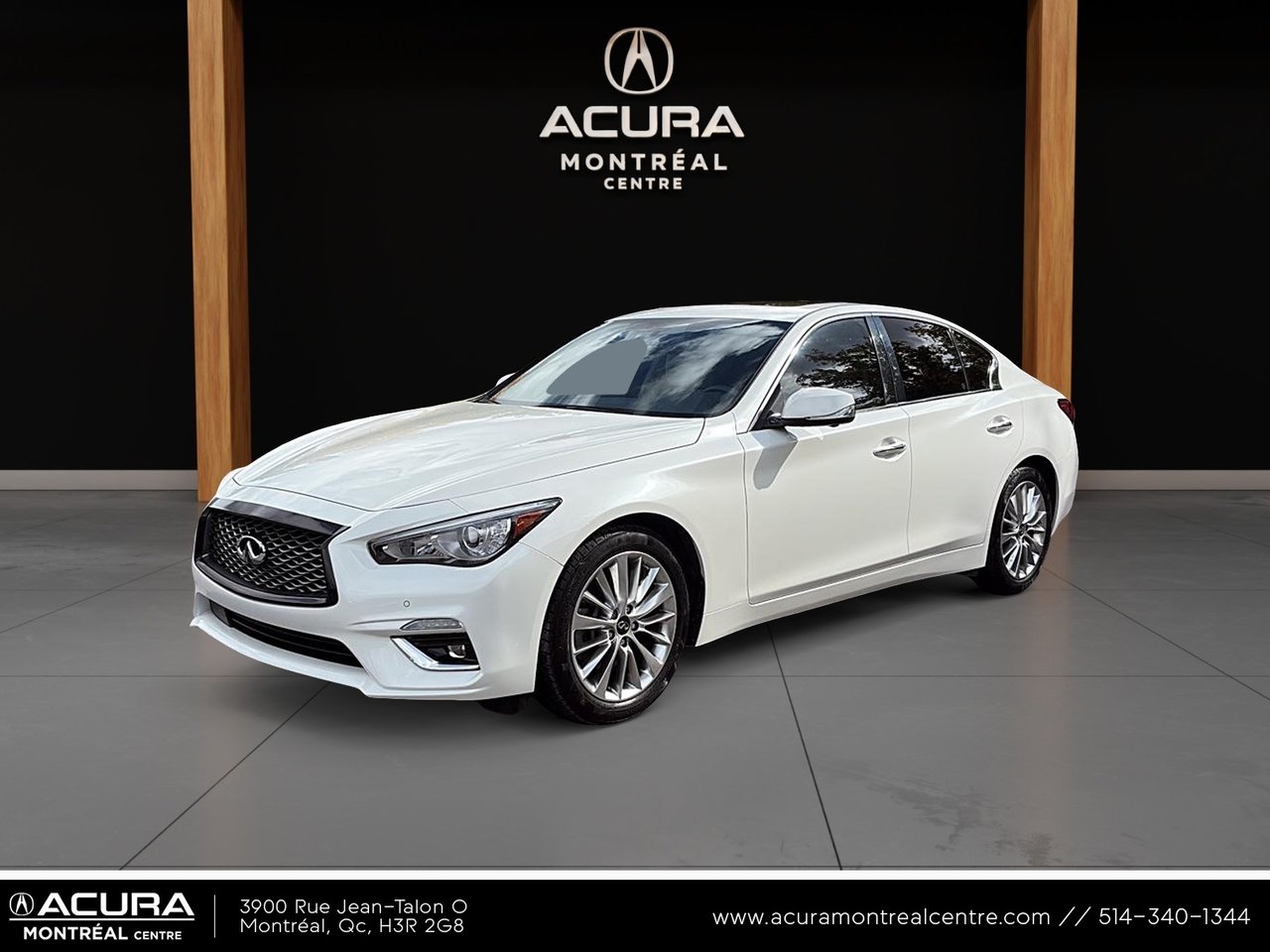 White 2021 INFINITI Q50 Sedan All-Wheel Drive Automatic