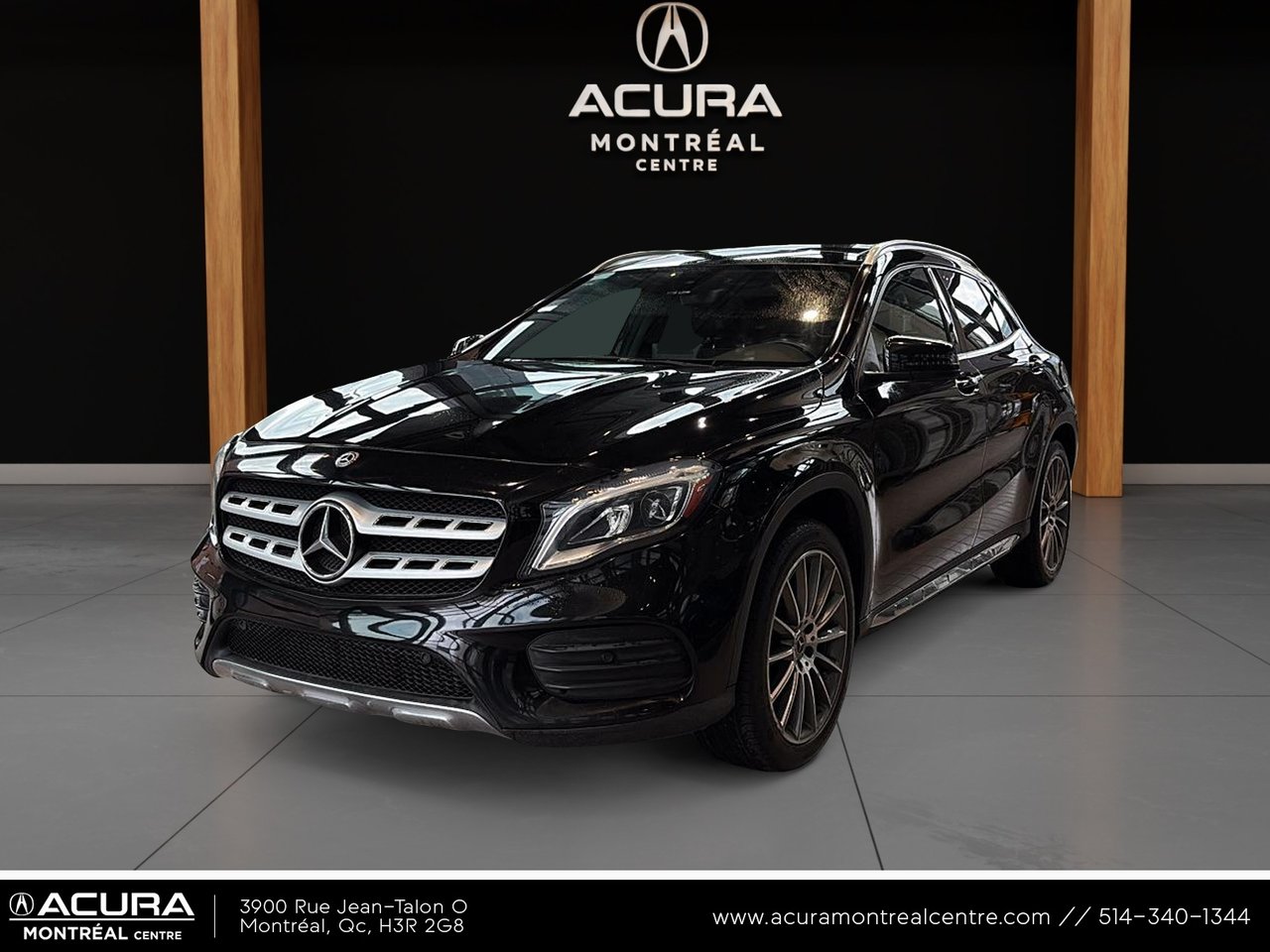 Black 2019 Mercedes-Benz GLA 250 4MATIC SUV / Crossover All-Wheel Drive Automatic