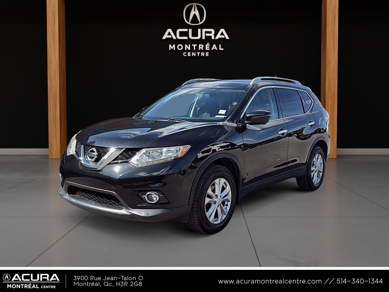Black 2016 Nissan Rogue SUV / Crossover All-Wheel Drive 