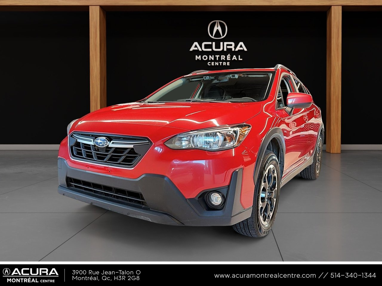 Red 2021 Subaru Crosstrek SUV / Crossover Continuously Variable Transmission