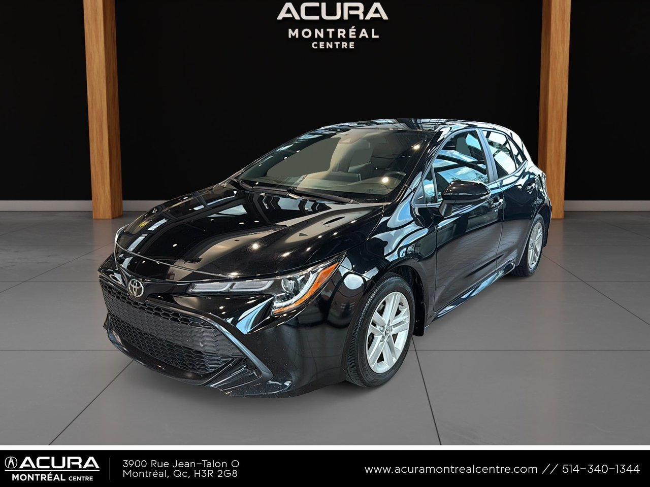 Black 2020 Toyota Corolla Hatchback   
