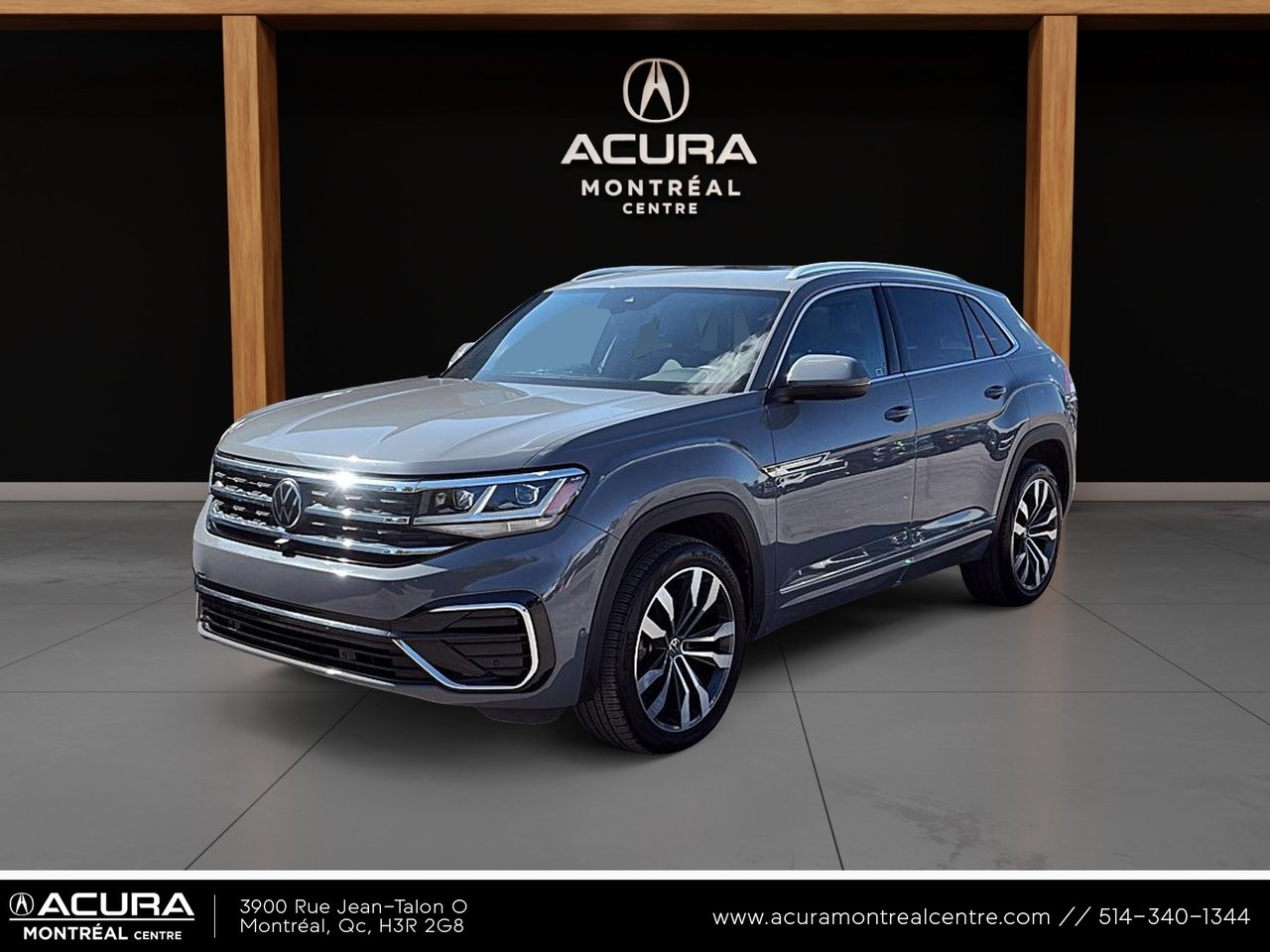 Gray 2023 Volkswagen Atlas Cross Sport SUV / Crossover Automatic
