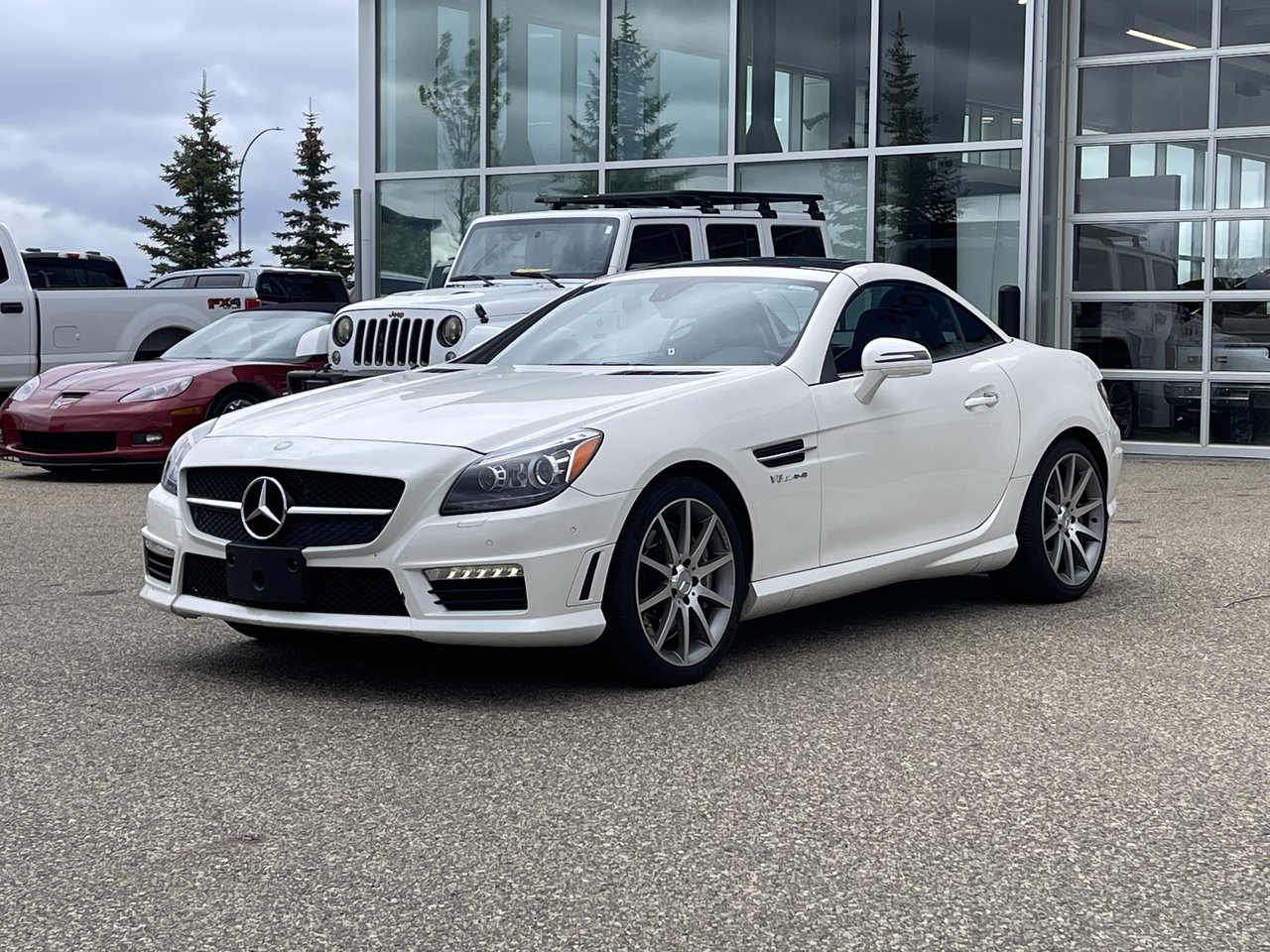  2012 Mercedes-Benz SLK 55 AMG Convertible Rear-Wheel Drive Automatic