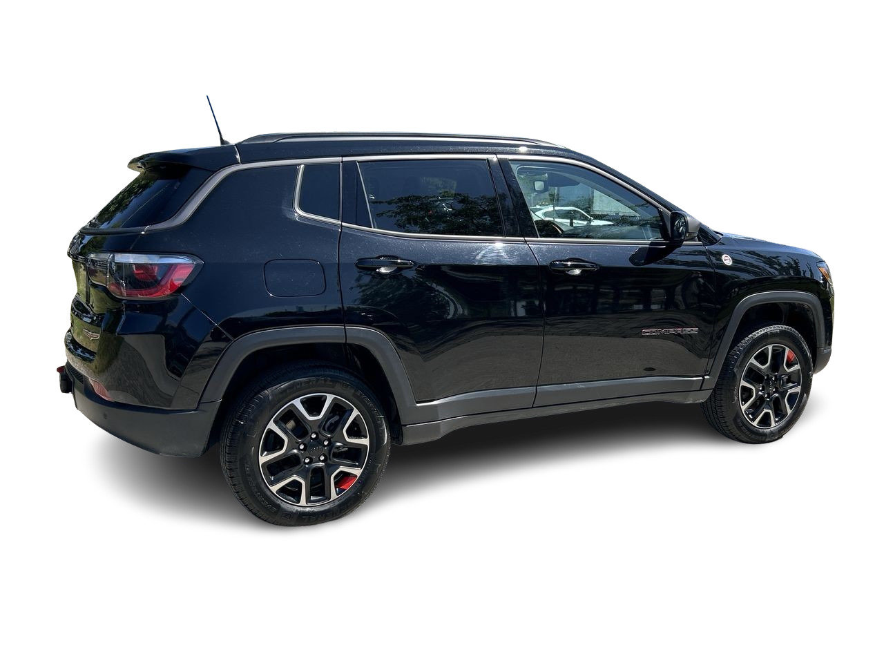 Used 2021 Diamond Black Crystal P.C. Jeep Trailhawk Elite image 11