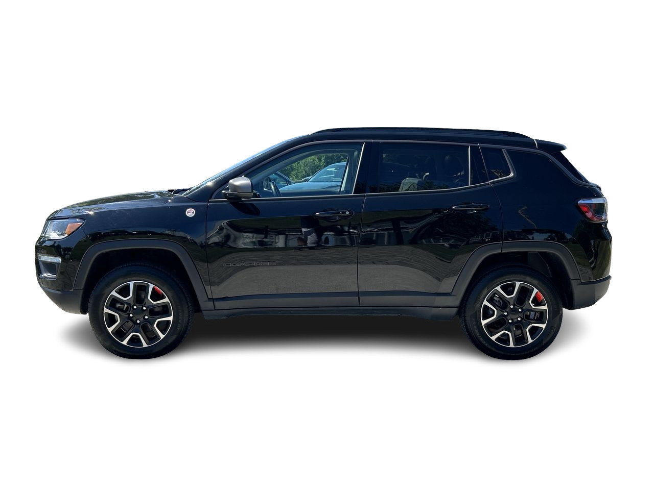 Used 2021 Diamond Black Crystal P.C. Jeep Trailhawk Elite image 5