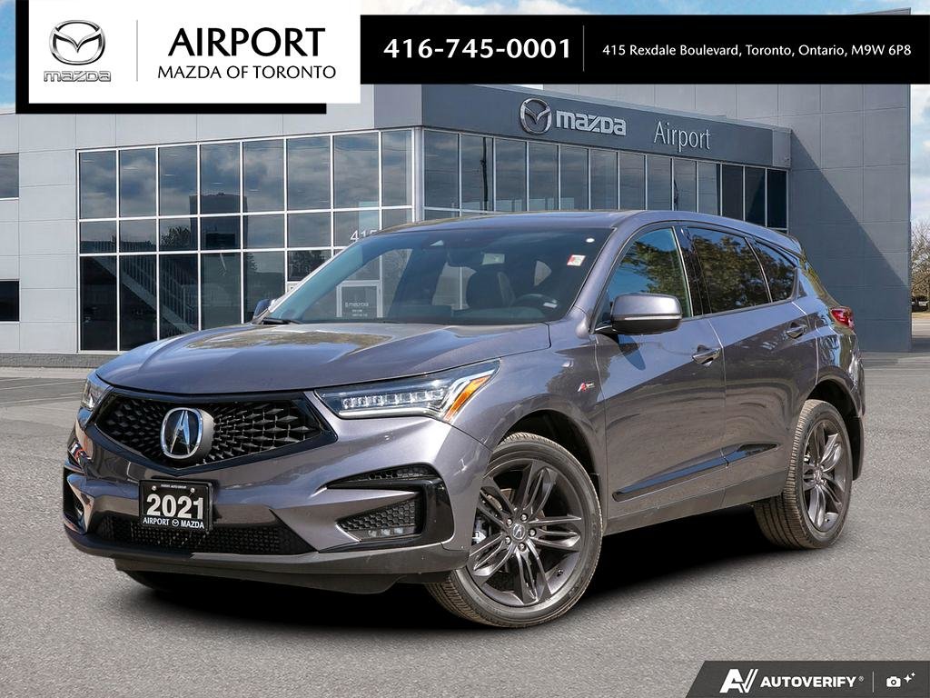 Gray 2021 Acura RDX SUV / Crossover All-Wheel Drive Automatic