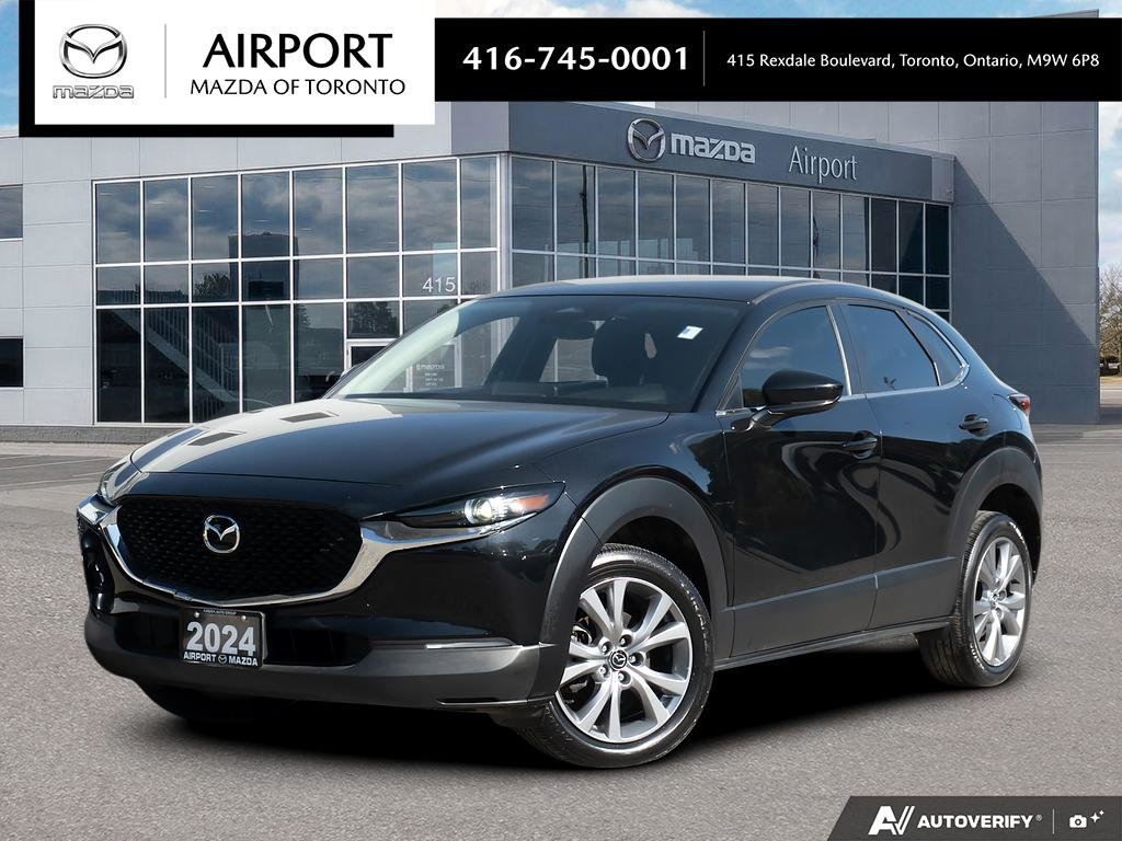 JET BLACK MICA 2024 Mazda CX-30 GS AWD SUV / Crossover  Automatic