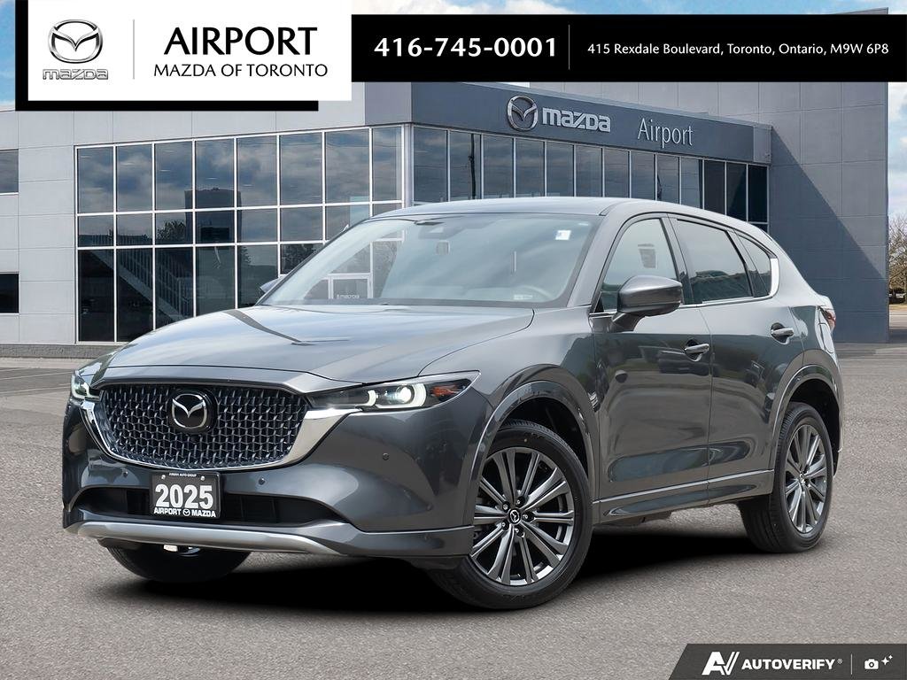 Gray 2025 Mazda CX-5 Signature AWD SUV / Crossover  Automatic