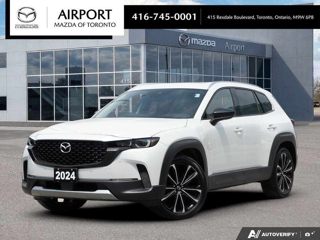 White 2024 Mazda CX-50 GT AWD with Turbo SUV / Crossover  Automatic