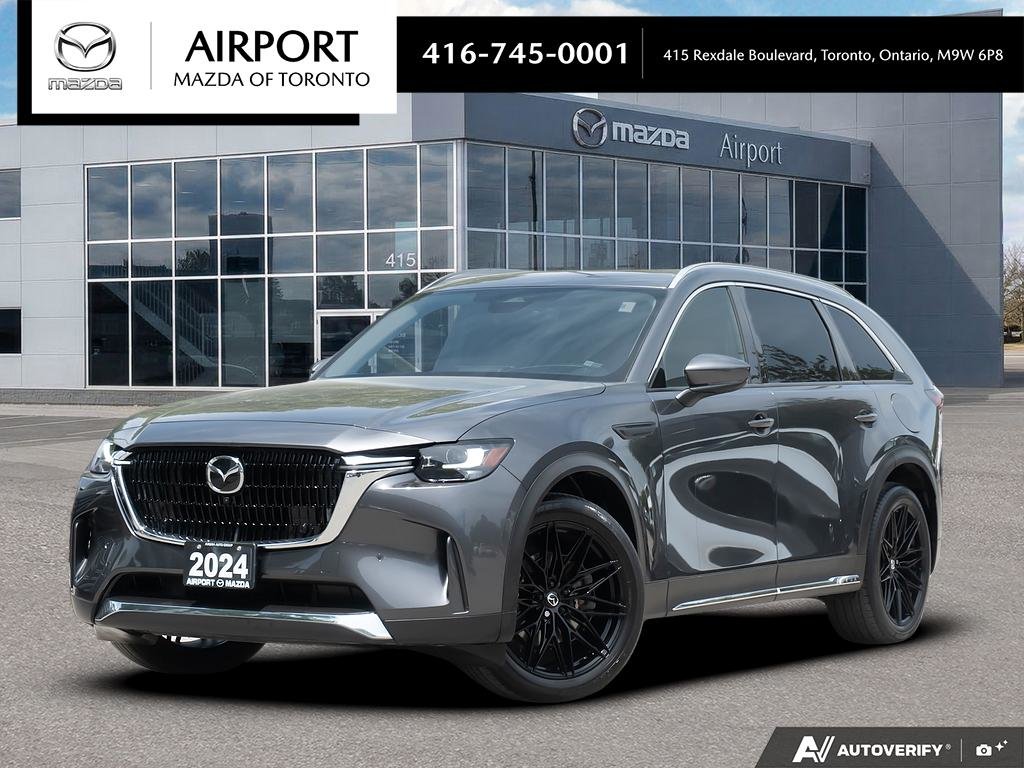 Black 2024 Mazda CX-90 GT AWD SUV / Crossover Automatic