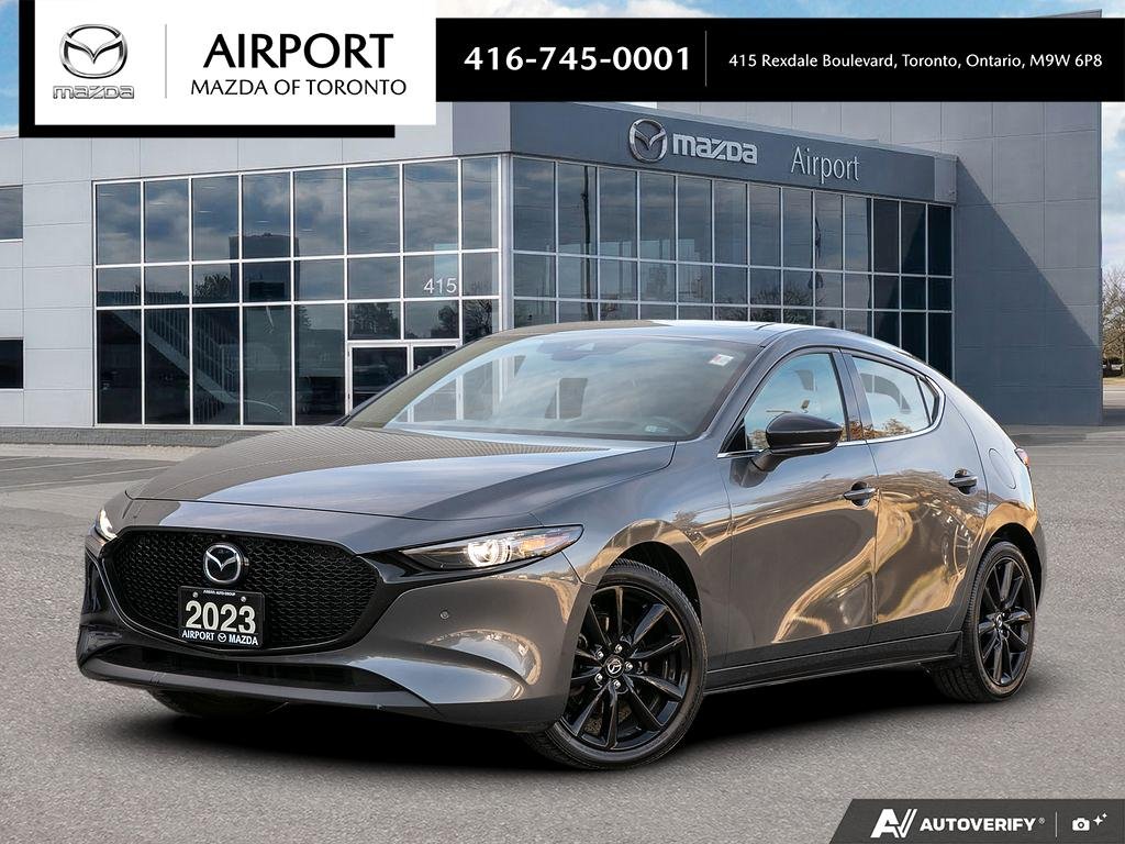 Gray (GREY/41W) 2023 Mazda MAZDA3 Sport Hatchback  Automatic