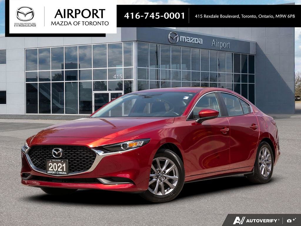 Red 2021 Mazda MAZDA3 GX Sedan FWD Sedan  Automatic