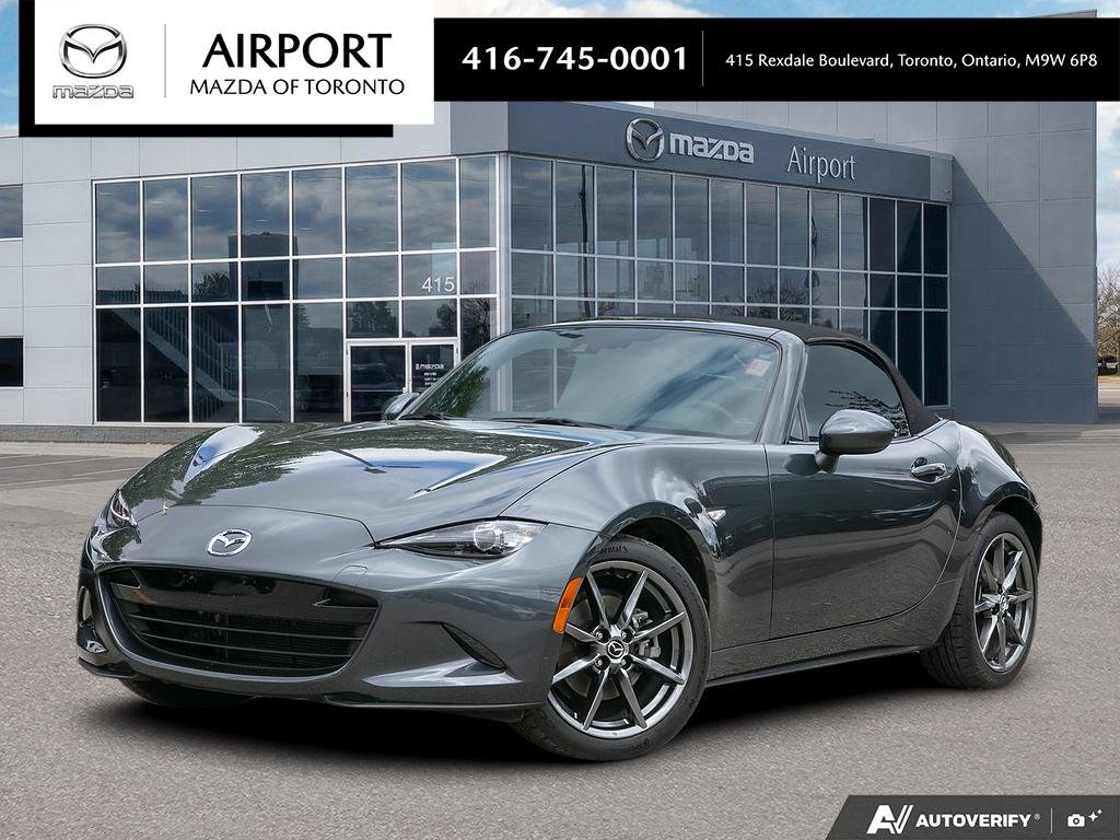 Gray (GREY/41W) 2016 Mazda MX-5 Convertible Manual