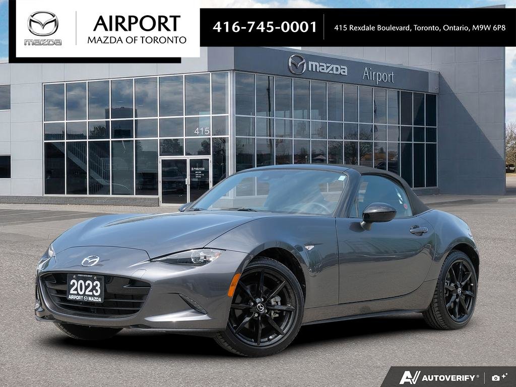Gray 2023 Mazda MX-5 Convertible Automatic