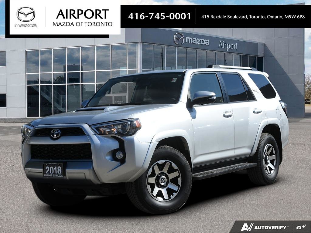 Silver 2018 Toyota 4Runner SUV / Crossover Automatic