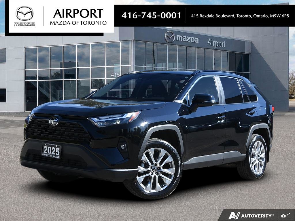 Black 2025 Toyota RAV4 SUV / Crossover All-Wheel Drive Automatic