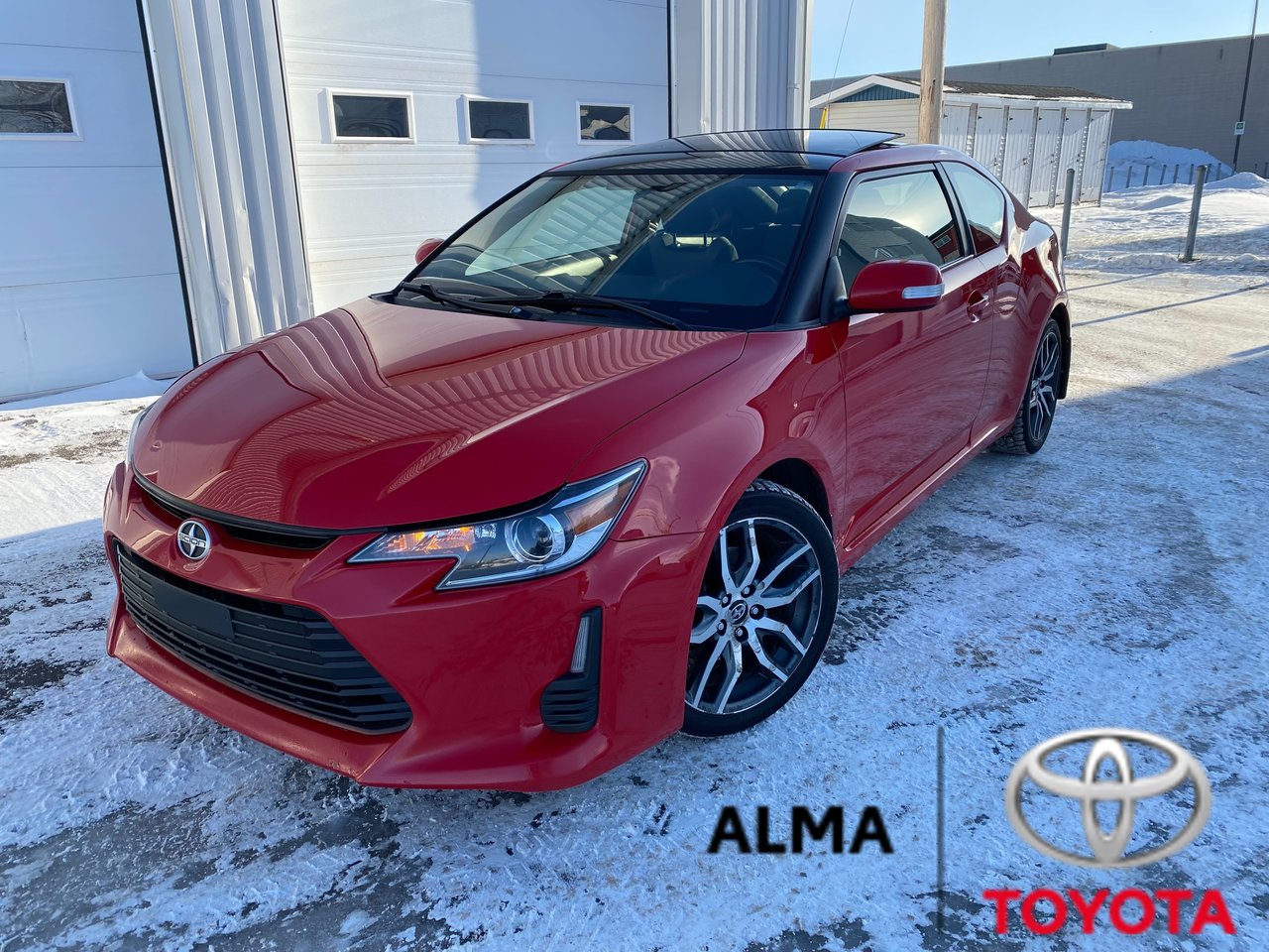 2015 Scion tC MANUEL, 8 PNEUS SUR ROUES, FINANCEMENT DISPON