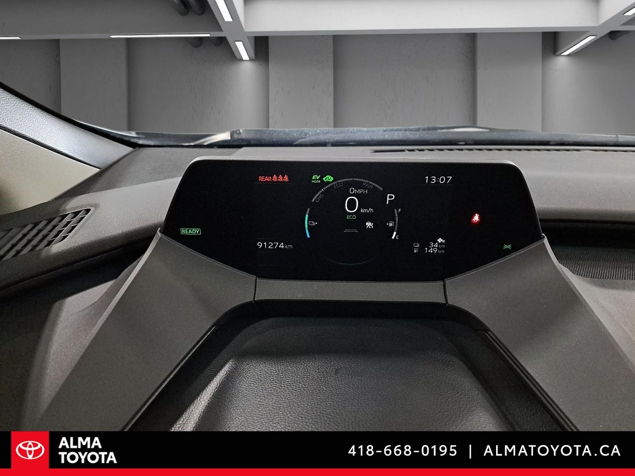 Toyota Prius Prime SE boîte de vitesses automatique 2024-16