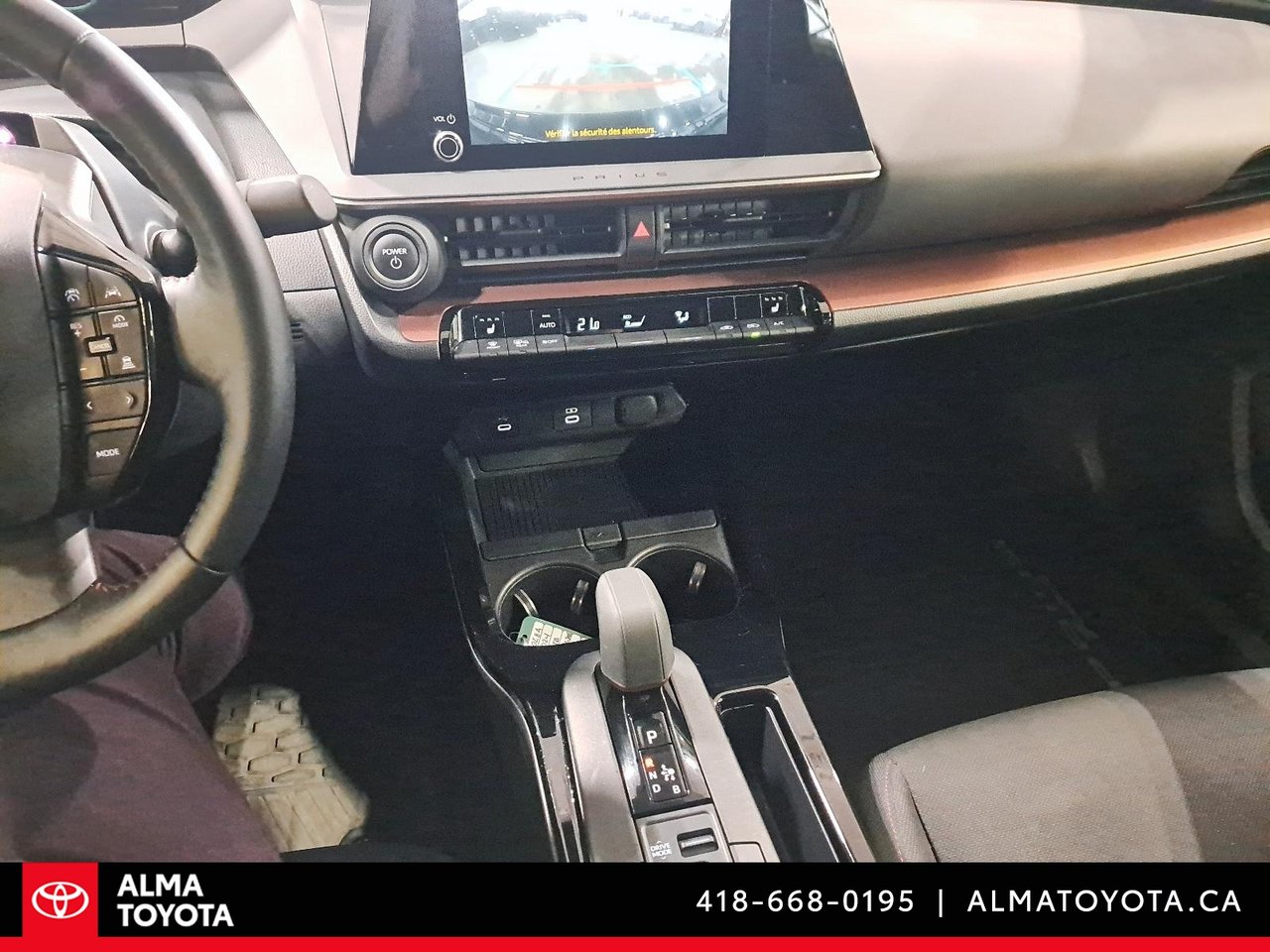 Toyota Prius Prime SE boîte de vitesses automatique 2024-13