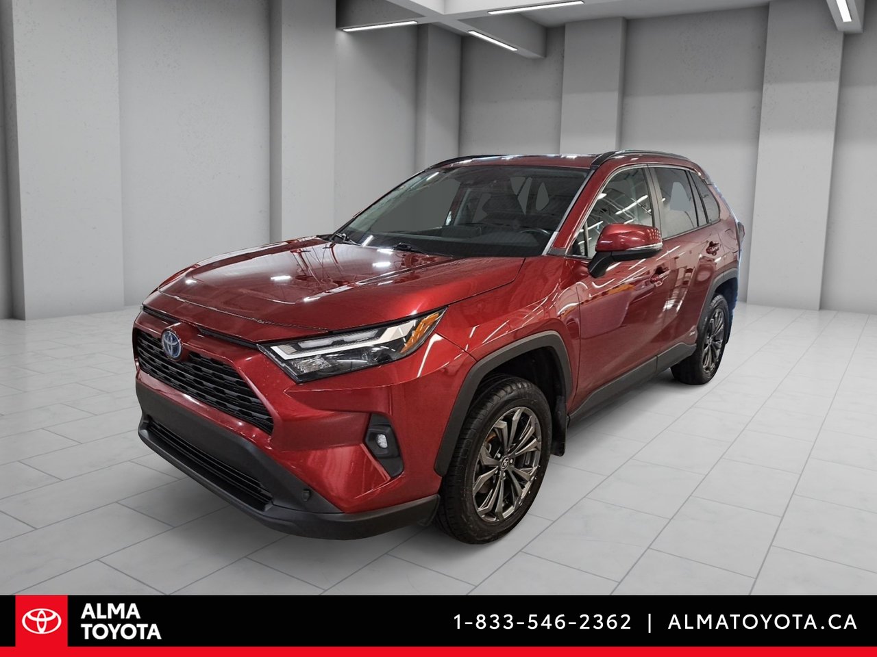 Red (Ruby Flare Pearl) 2023 Toyota RAV4 Hybrid SUV / Crossover All-Wheel Drive