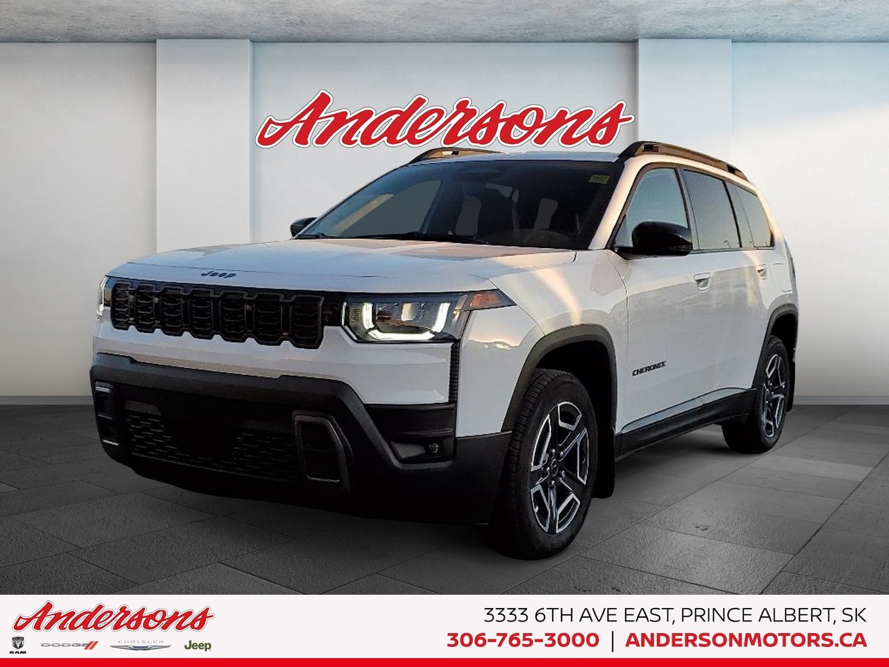BRIGHT WHITE 2026 Jeep Cherokee SUV / Crossover Four-Wheel Drive