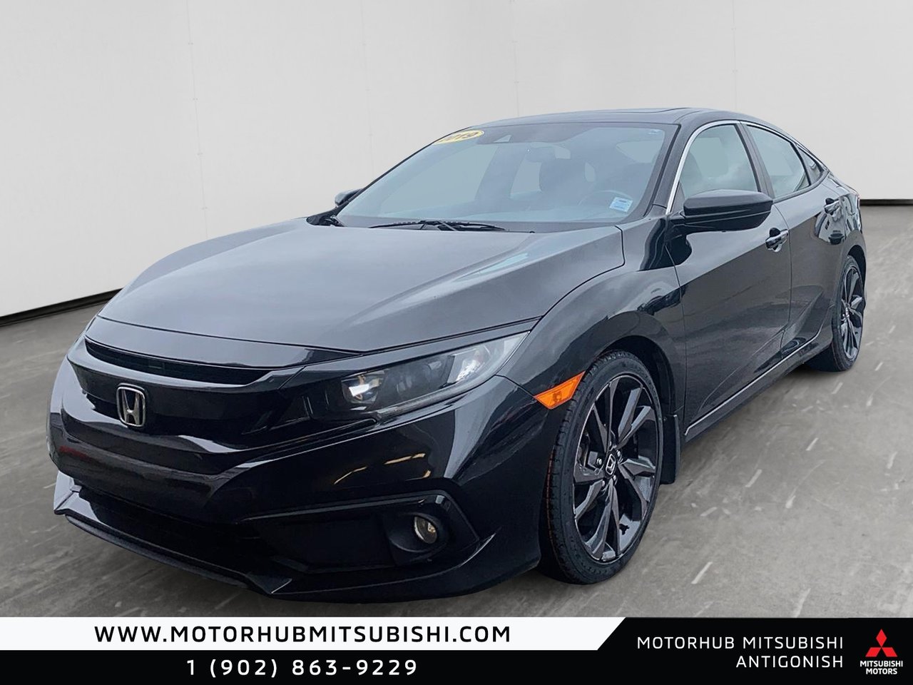 2019 Honda Civic Sedan Front-Wheel Drive Continuously Variable Transmission