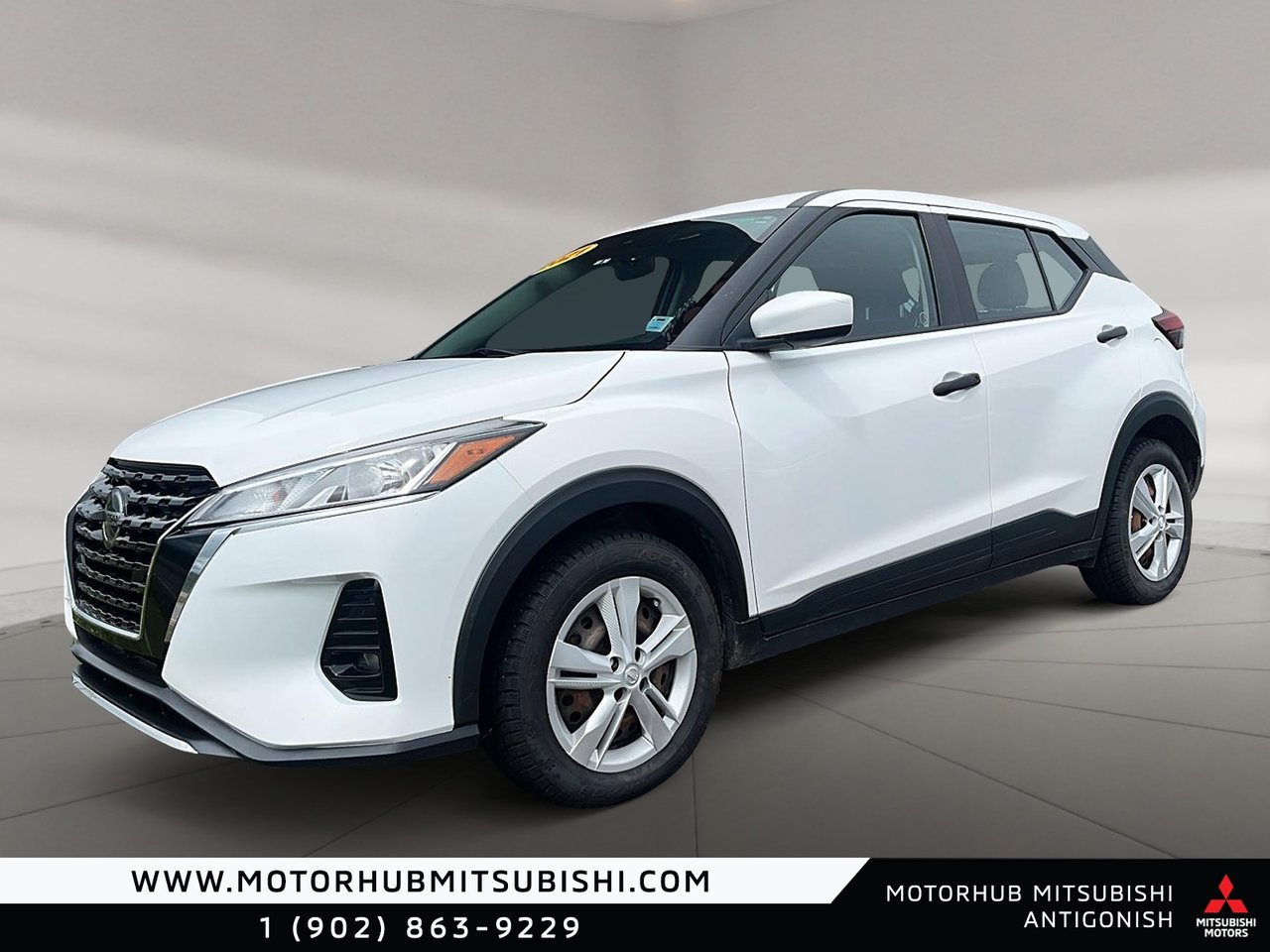 White 2021 Nissan Kicks SUV / Crossover Front-Wheel Drive Automatic