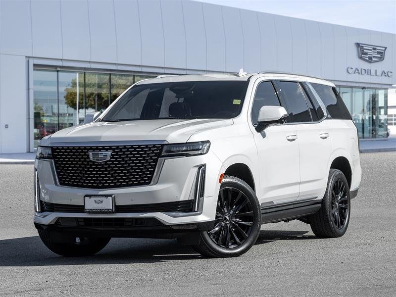 Crystal White Tricoat 2024 Cadillac Escalade SUV / Crossover Four-Wheel Drive Automatic