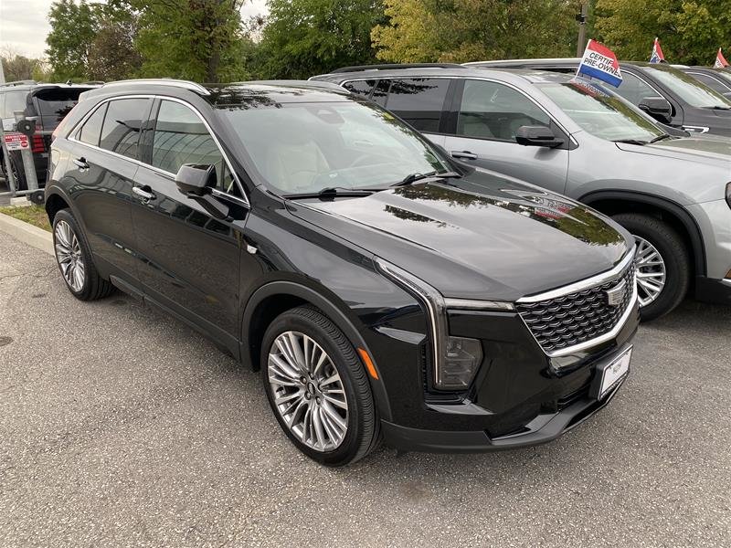 Stellar Black Metallic 2024 Cadillac XT4 SUV / Crossover Four-Wheel Drive Automatic