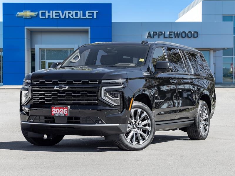 Black 2026 Chevrolet Suburban SUV / Crossover Four-Wheel Drive Automatic