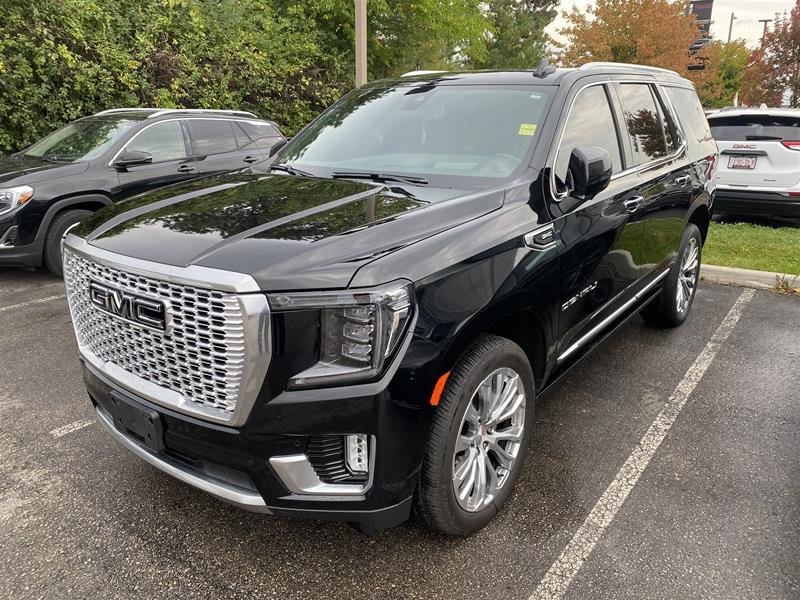 Onyx Black 2022 GMC Yukon SUV / Crossover Four-Wheel Drive Automatic