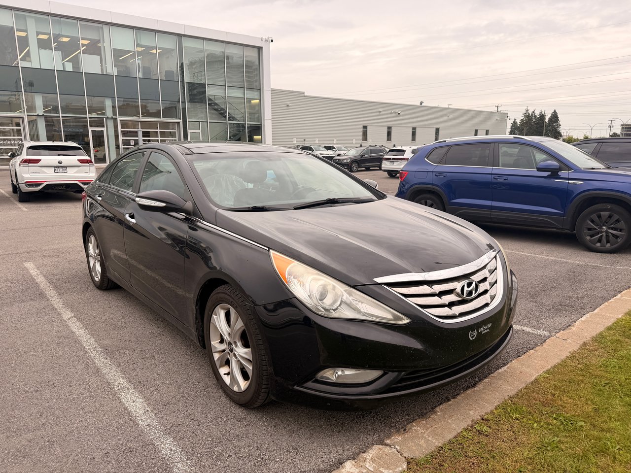 Black 2012 Hyundai Sonata Sedan Front-Wheel Drive Automatic