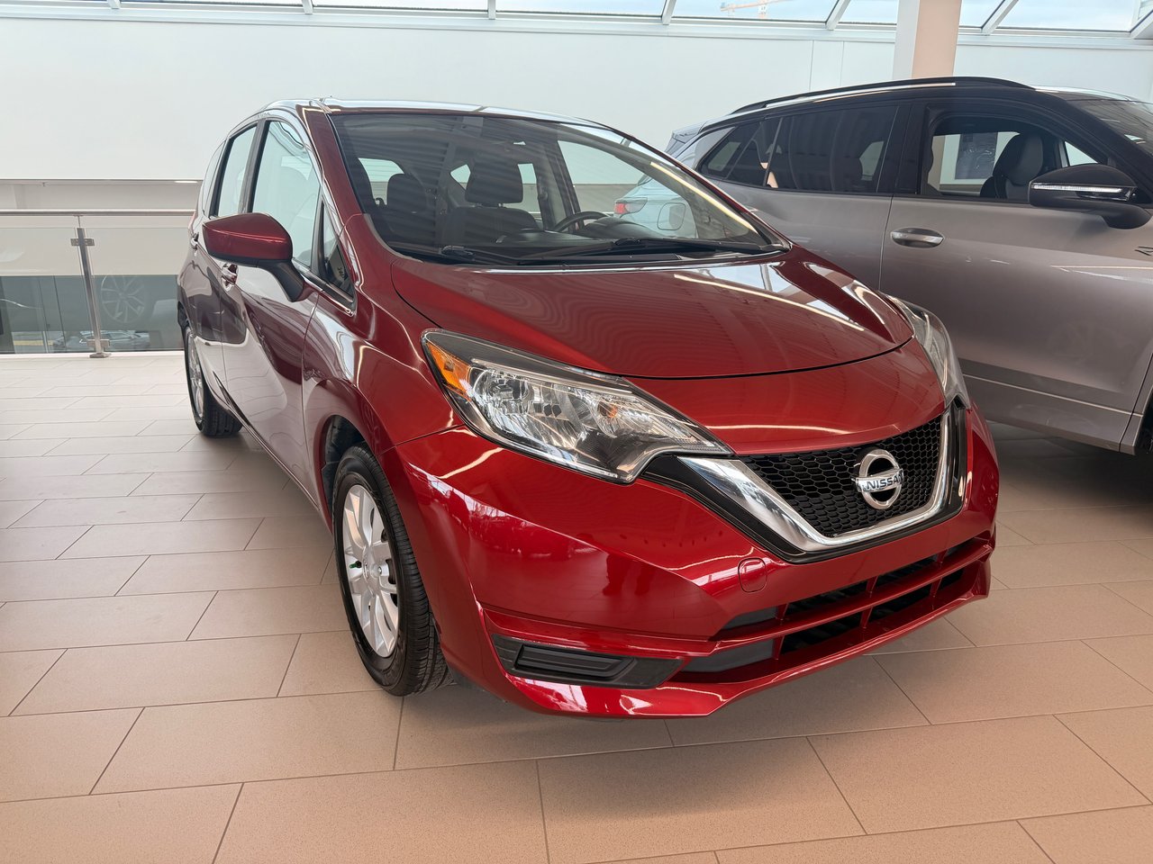 Red 2017 Nissan Versa Note Hatchback Front-Wheel Drive Automatic