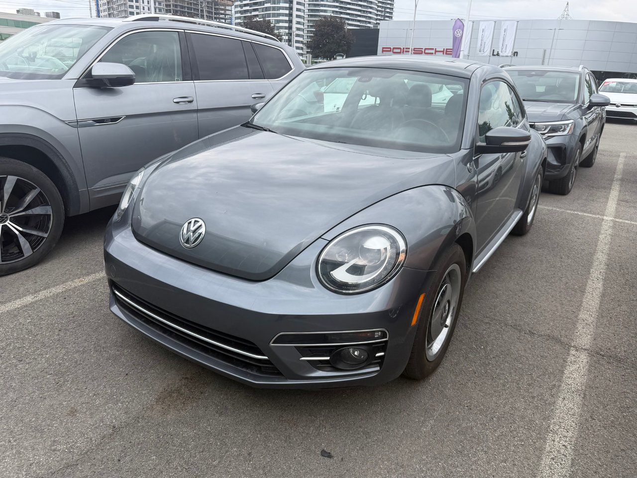 Gray 2019 Volkswagen Beetle Wolfsburg Edition Hatchback FWD Hatchback Automatic