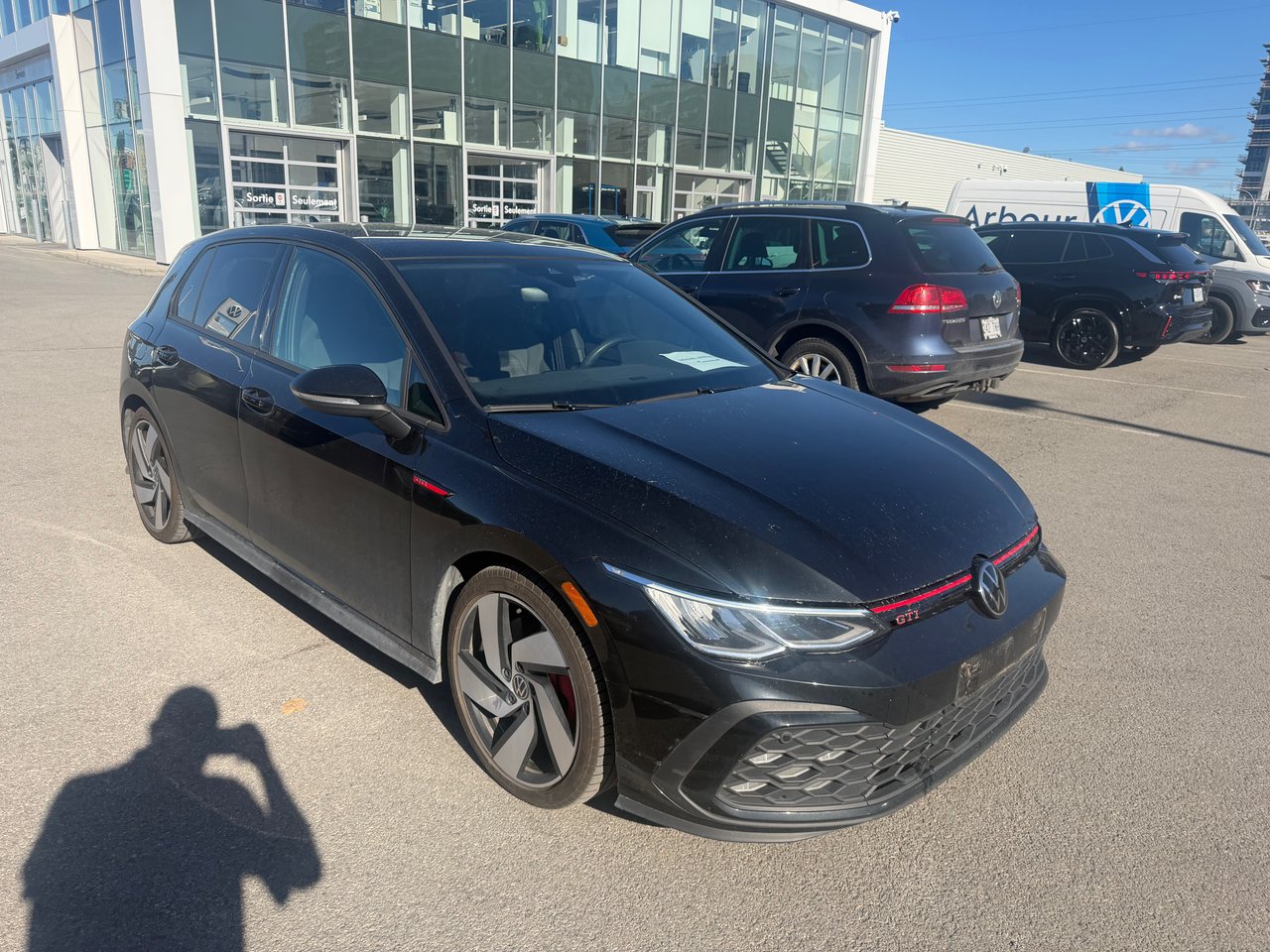 Black 2024 Volkswagen Golf GTI Hatchback  Automatic
