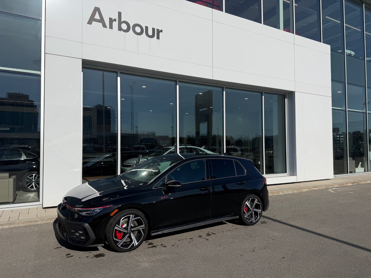 Mythos Black Metallic 2026 Volkswagen Golf GTI Hatchback  Automatic