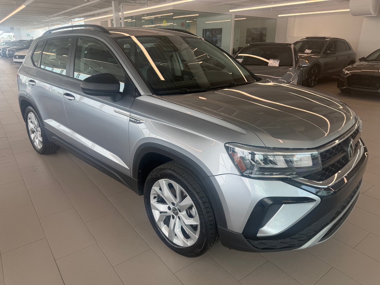 Gray 2023 Volkswagen Taos SUV / Crossover Automatic